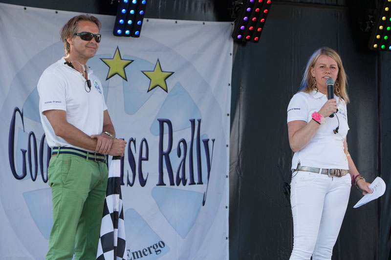 Good Cause Rally 2013 op vliegveld Twente.